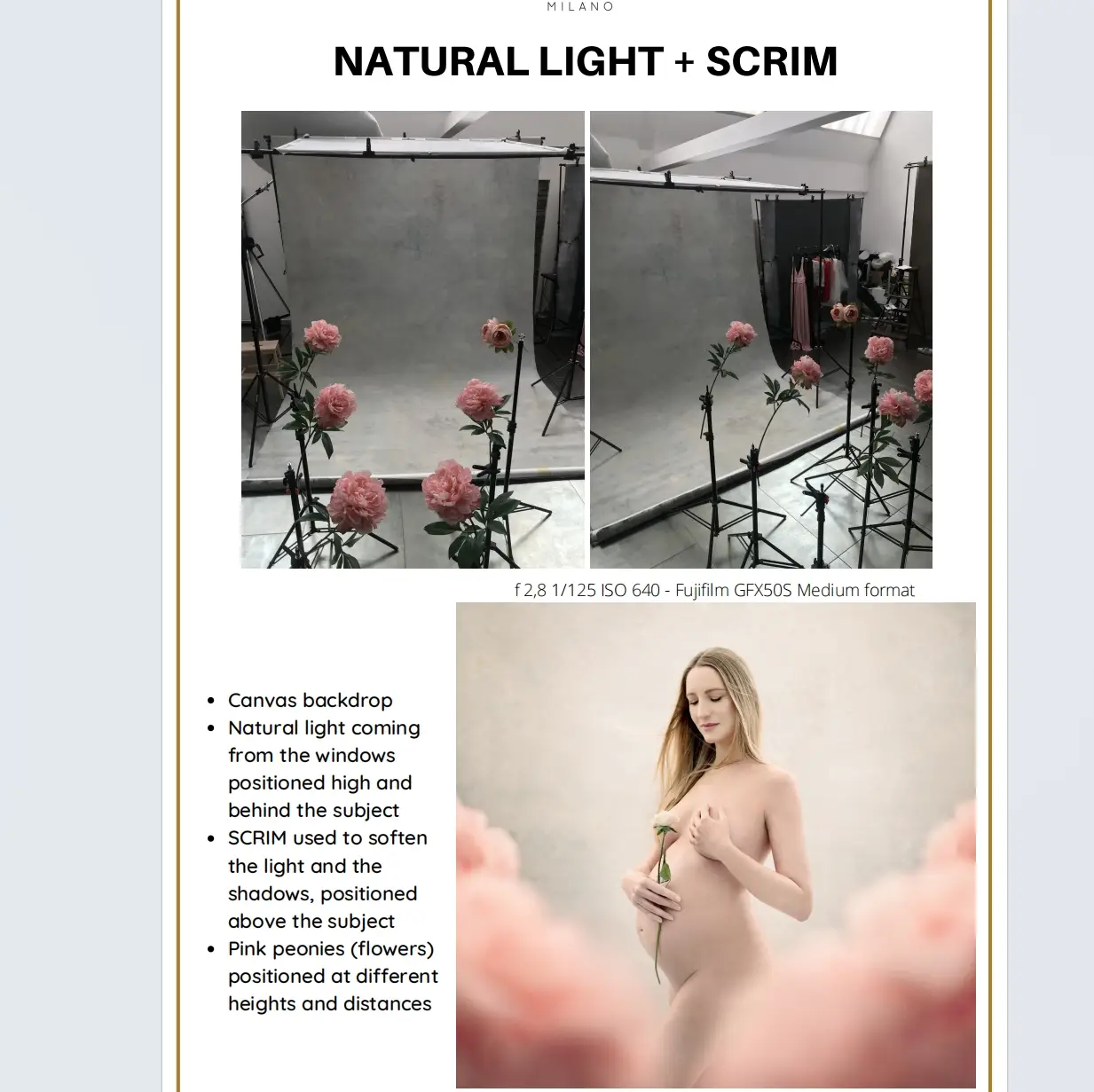 图片[7]-Donatella Nicolini 30种孕妇宝妈私房摄影布光照明图灯光系列套装