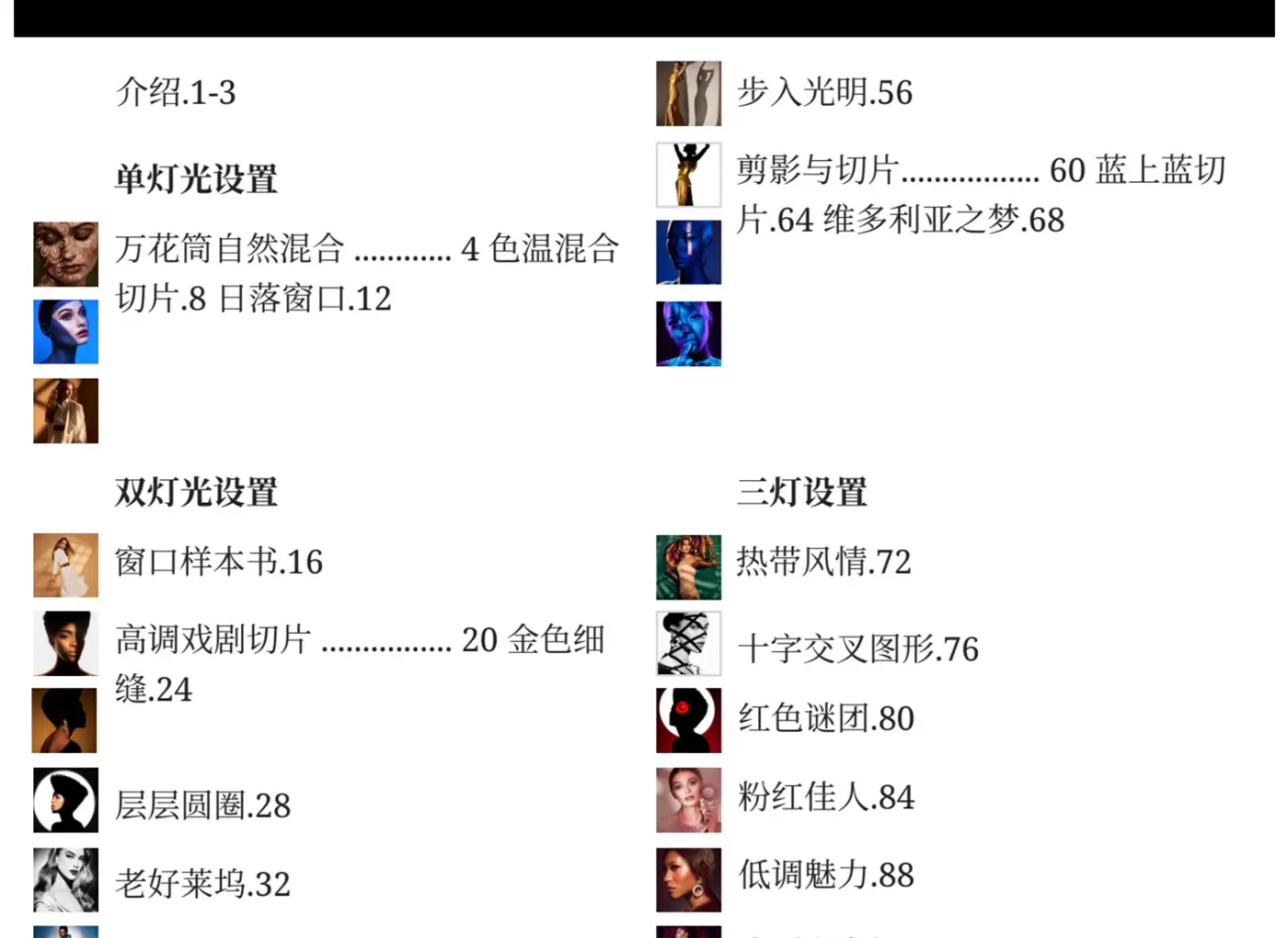 图片[4]-Lindsay Adler摄影布光《光学点光源运用指南》PDF-独家精翻中文教程