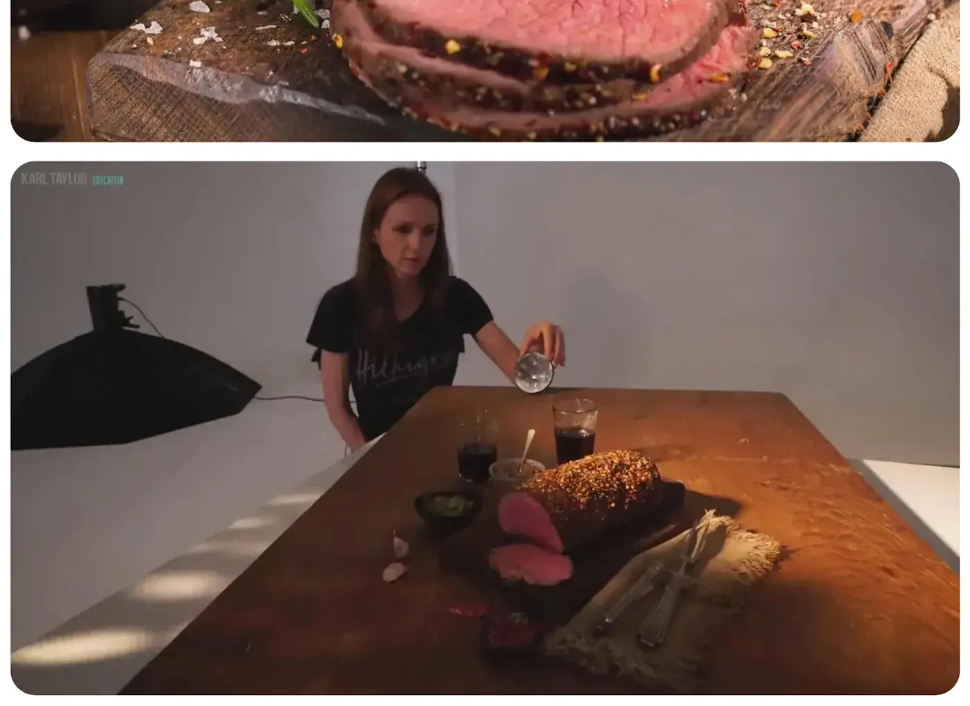 图片[8]-Karl Taylor 乡村美食烤牛肉摄影布光造型教程-独家精翻中英字幕