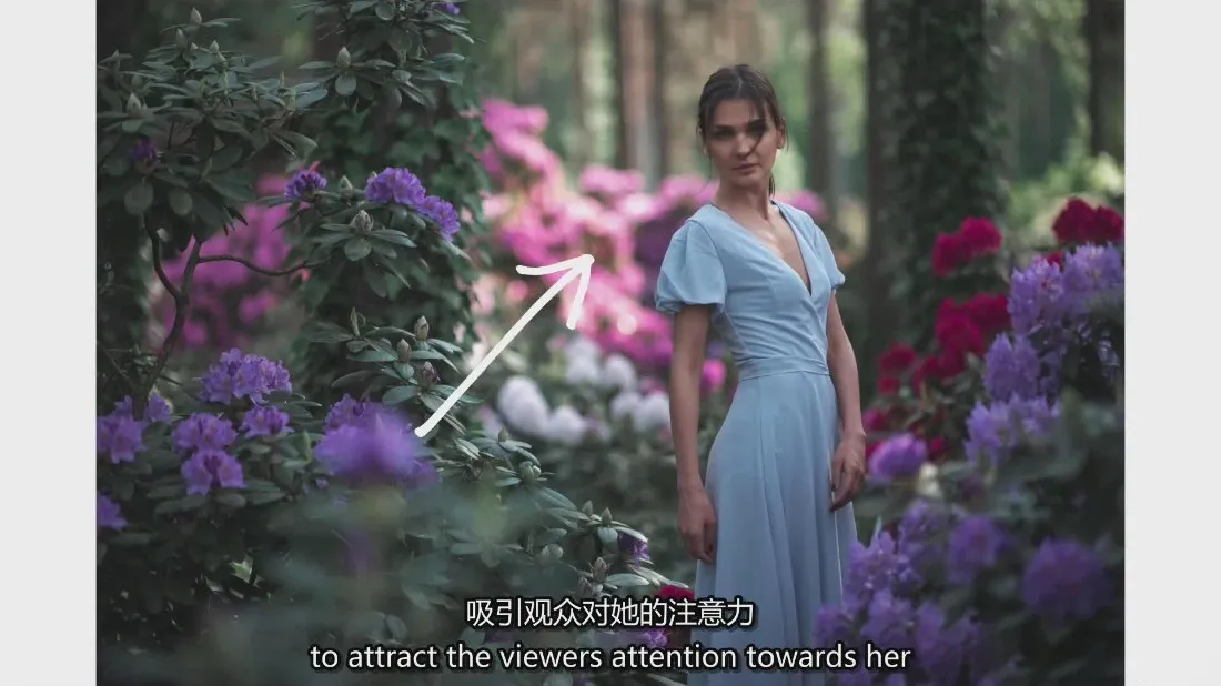 图片[8]-沉浸式旅拍风光肖像摄影-释放外景大片场景构图潜力-中英字幕