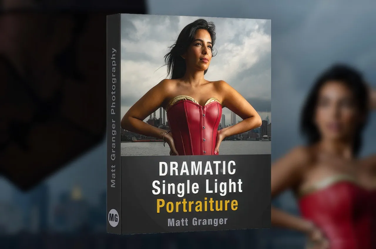 马特·格兰杰Matt Granger单灯布光人像摄影大师班教程-中英字幕-美夕摄影