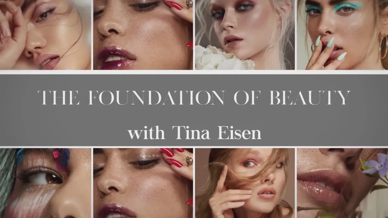 摄影师 Tina Eisen 杂志级时尚妆容美妆艺术人像摄影教程-中英字幕-美夕摄影