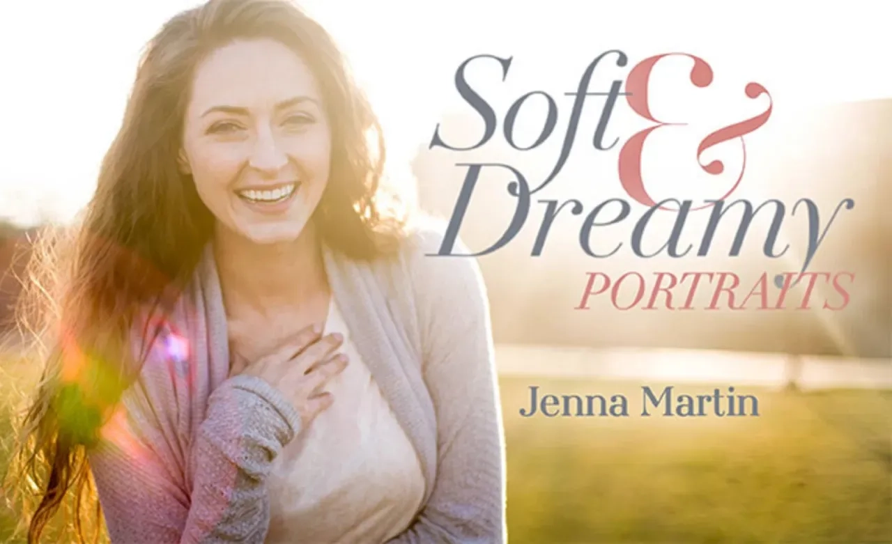 摄影师Jenna Martin了解光线-柔和唯美人像摄影教程-中英字幕-美夕摄影