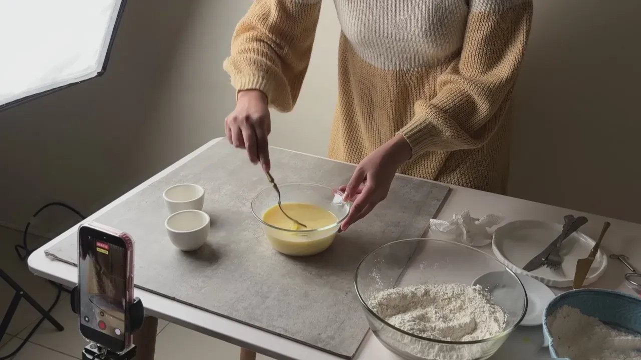 图片[3]-Rose Nene-iPhone美食视频拍摄构图-让人无法抗拒的食物-中英字幕