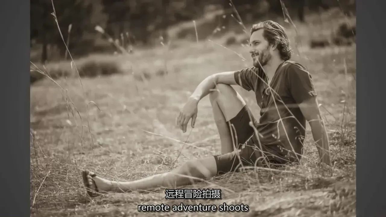 图片[4]-摄影师Nate Dappen黑白肖像布光构图摄影教程-中英字幕