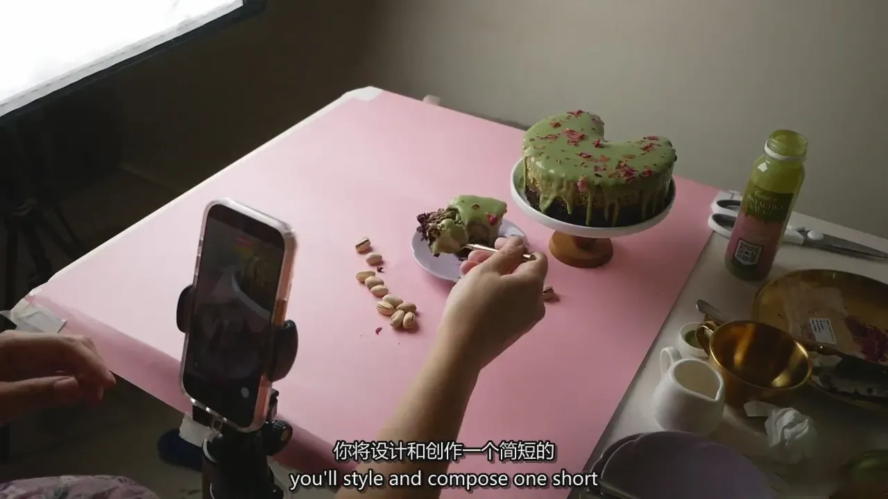 图片[8]-Rose Nene-iPhone美食视频拍摄构图-让人无法抗拒的食物-中英字幕
