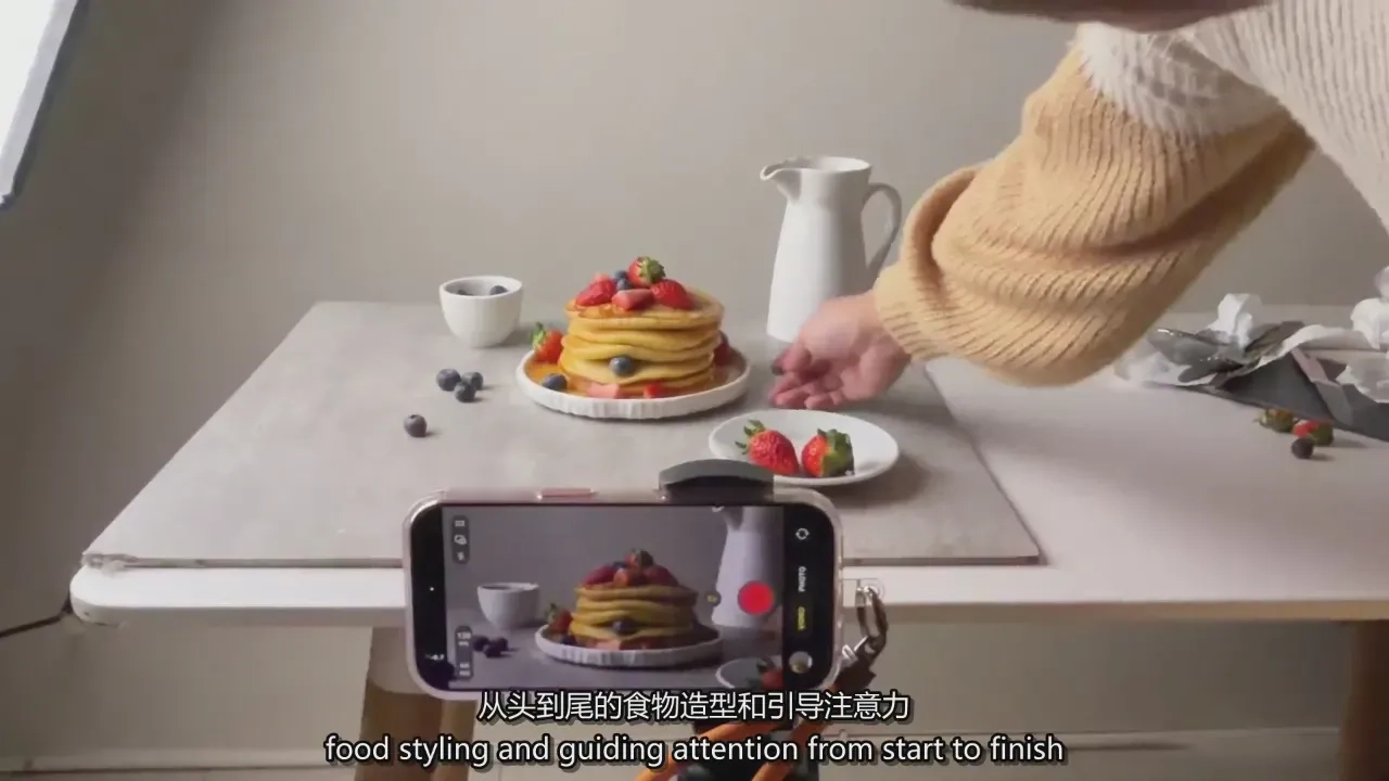 图片[8]-Rose Nene-iPhone美食视频拍摄-让食物在视频中看起来美味-中英字幕