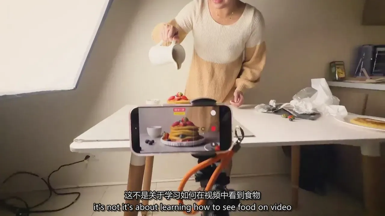 图片[9]-Rose Nene-iPhone美食视频拍摄-让食物在视频中看起来美味-中英字幕