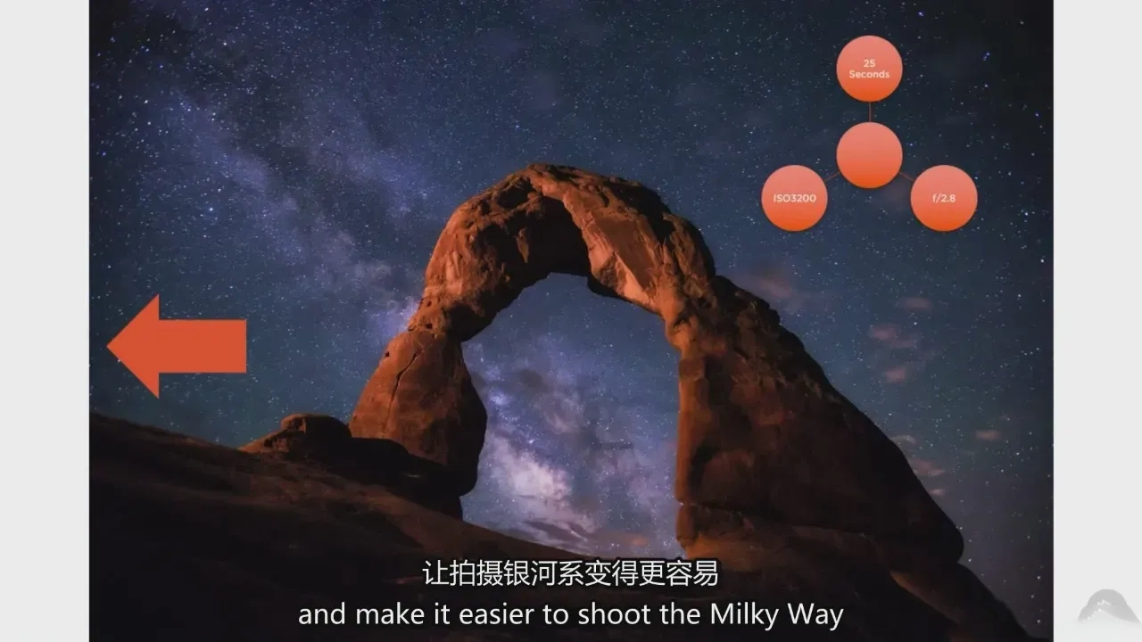 图片[9]-风光摄影师Phill Monson 星空银河天文摄影基础教程-中英字幕