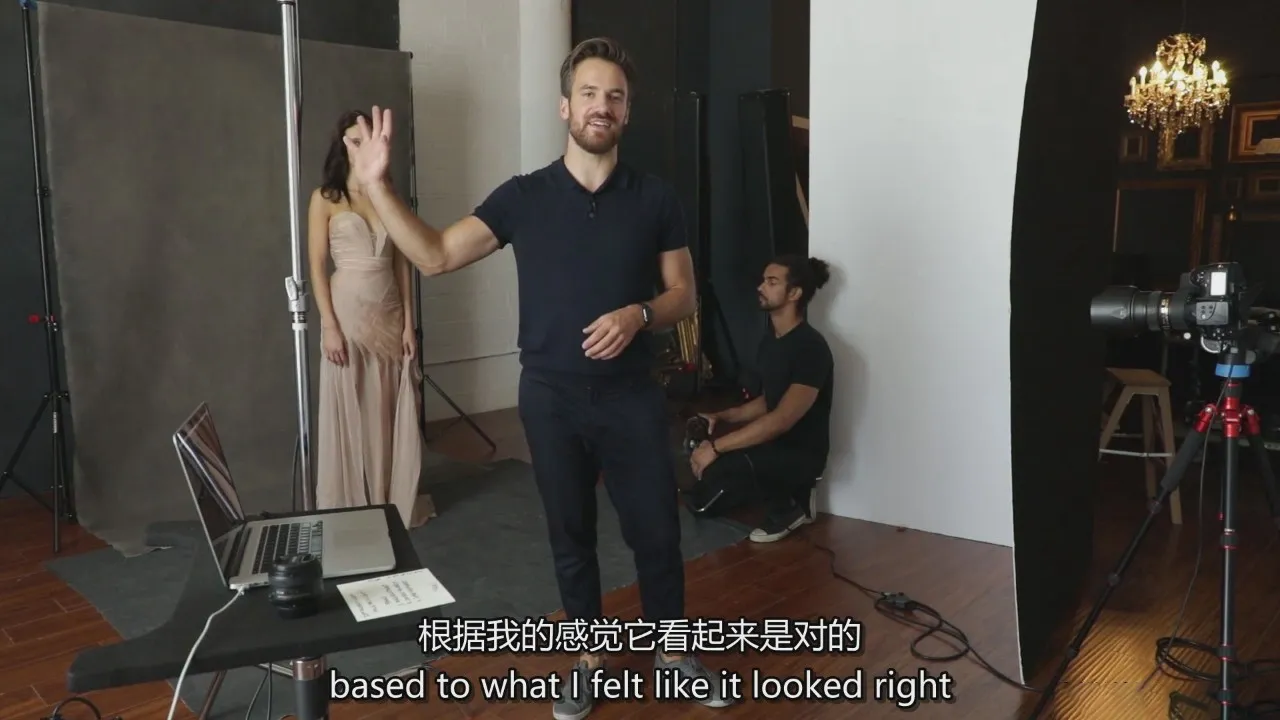 图片[5]-摄影师Felix Kunze标志性的两盏灯时尚人像布光教程-中英字幕