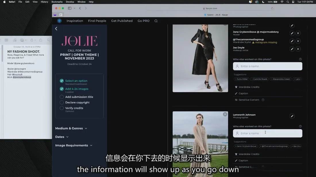 图片[4]-Lenworth Johnson 如何提交发表你的摄影作品教程-中英字幕