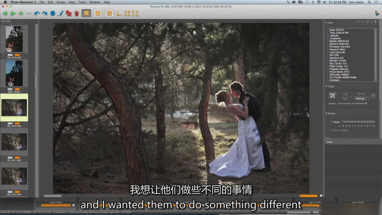 图片[8]-摄影师Kirsten Lewis永恒婚礼纪录片拍摄与后期教程-中英字幕