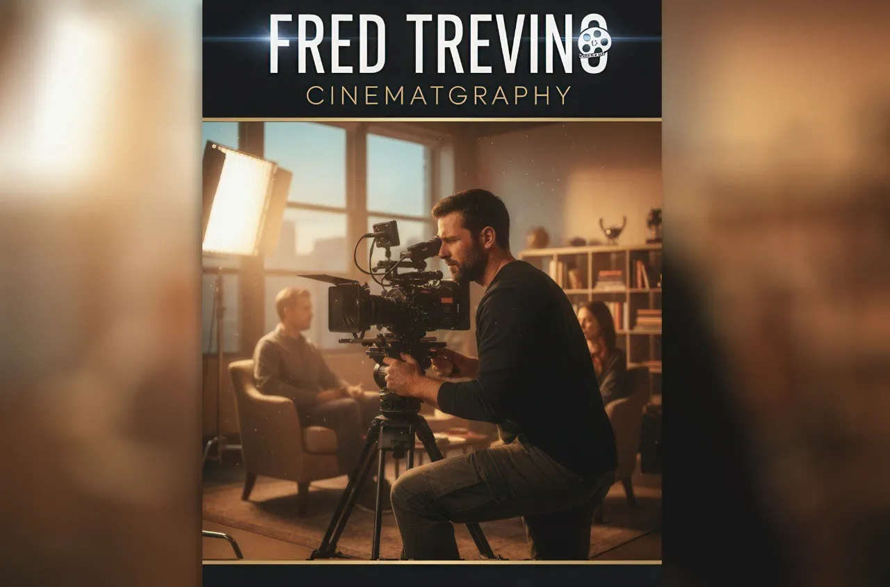 Fred Trevino - 电影摄影-打造电影级访谈视频拍摄教程-中英字幕-美夕摄影