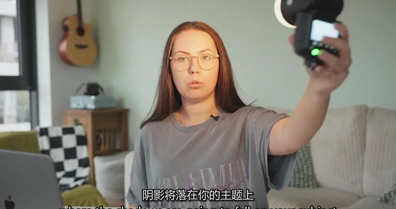 图片[6]-肖像摄影师Sophia Carey人像布光摄影棚灯光入门教程-中英字幕