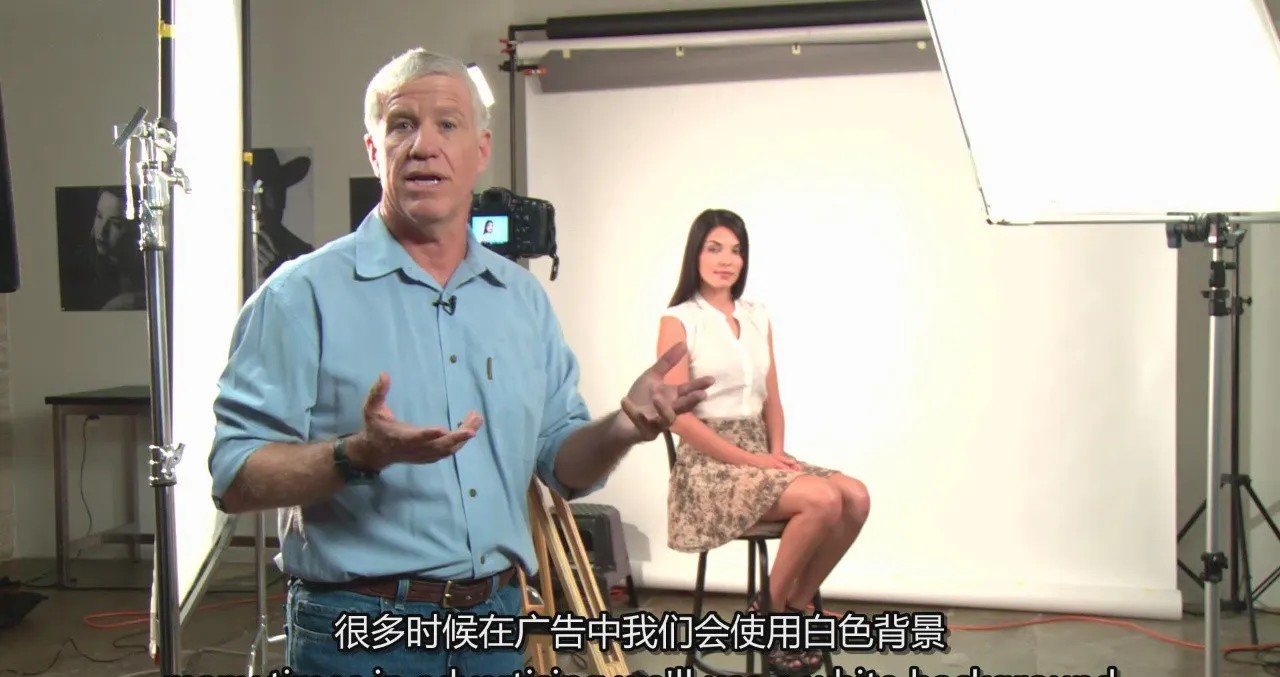 图片[9]-摄影师Kirk Tuck摄影棚工作室时尚人像布光教程-中英字幕