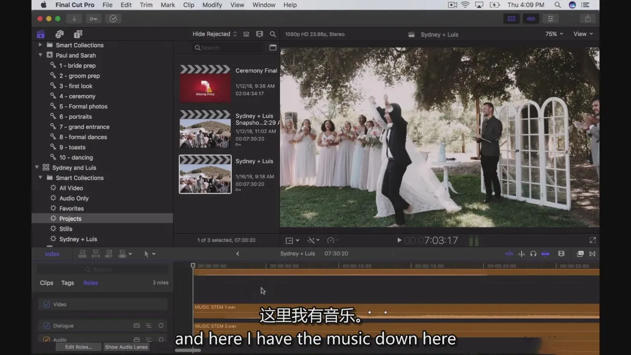 图片[16]-Craft 5k-制作5k电影：婚礼电影拍摄及后期剪辑制作大师班-中英字幕