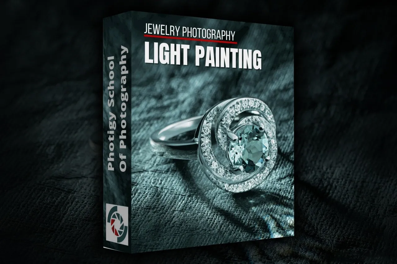 Photigy - 学习掌握如何在珠宝摄影中使用光绘摄影教程-中英字幕-美夕摄影