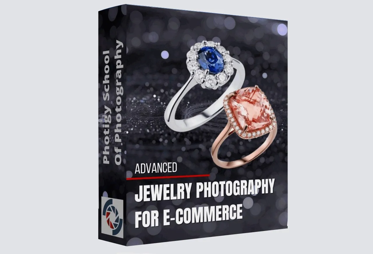 Photigy - 电子商务中的珠宝摄影布光及后期修图教程-中英字幕-美夕摄影