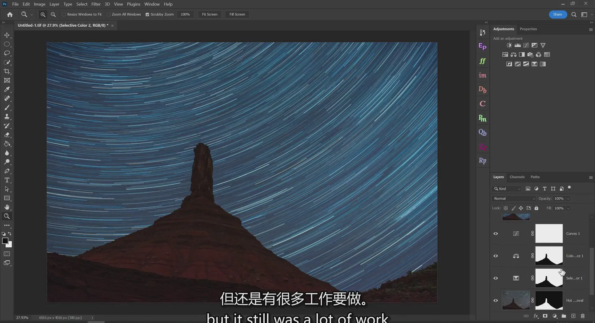 图片[14]-风光摄影师Peter Zelinka星迹星轨摄影及后期完整教程-中英字幕