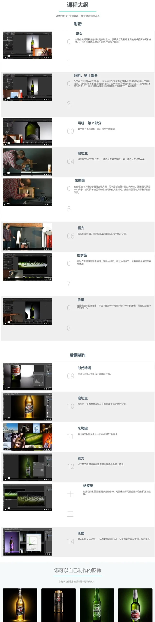 图片[3]-Photigy - Ilya Plotnikov啤酒广告摄影及后期制作完整指南-中英字幕