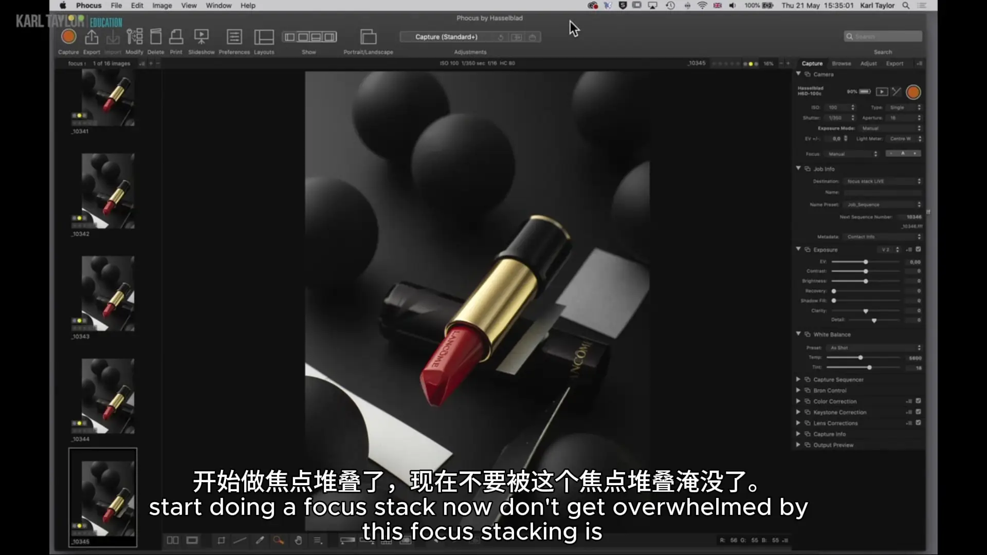 图片[3]-卡尔·泰勒 Karl Taylor 聚焦小型化妆品布光教程-中英字幕-美夕摄影