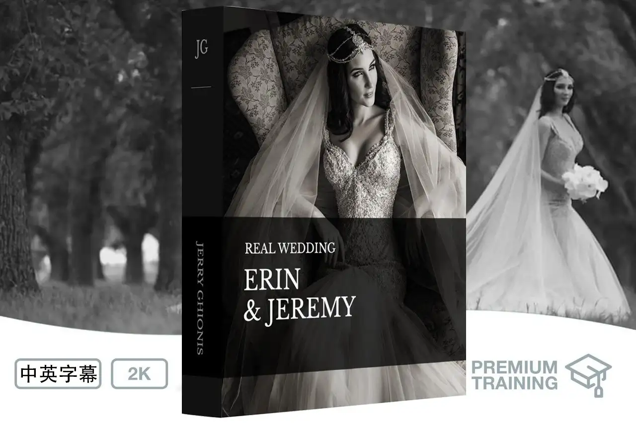 Jerry Ghionis - Erin & Jeremy 婚礼现场跟拍教程-独家精翻中英字幕-美夕摄影