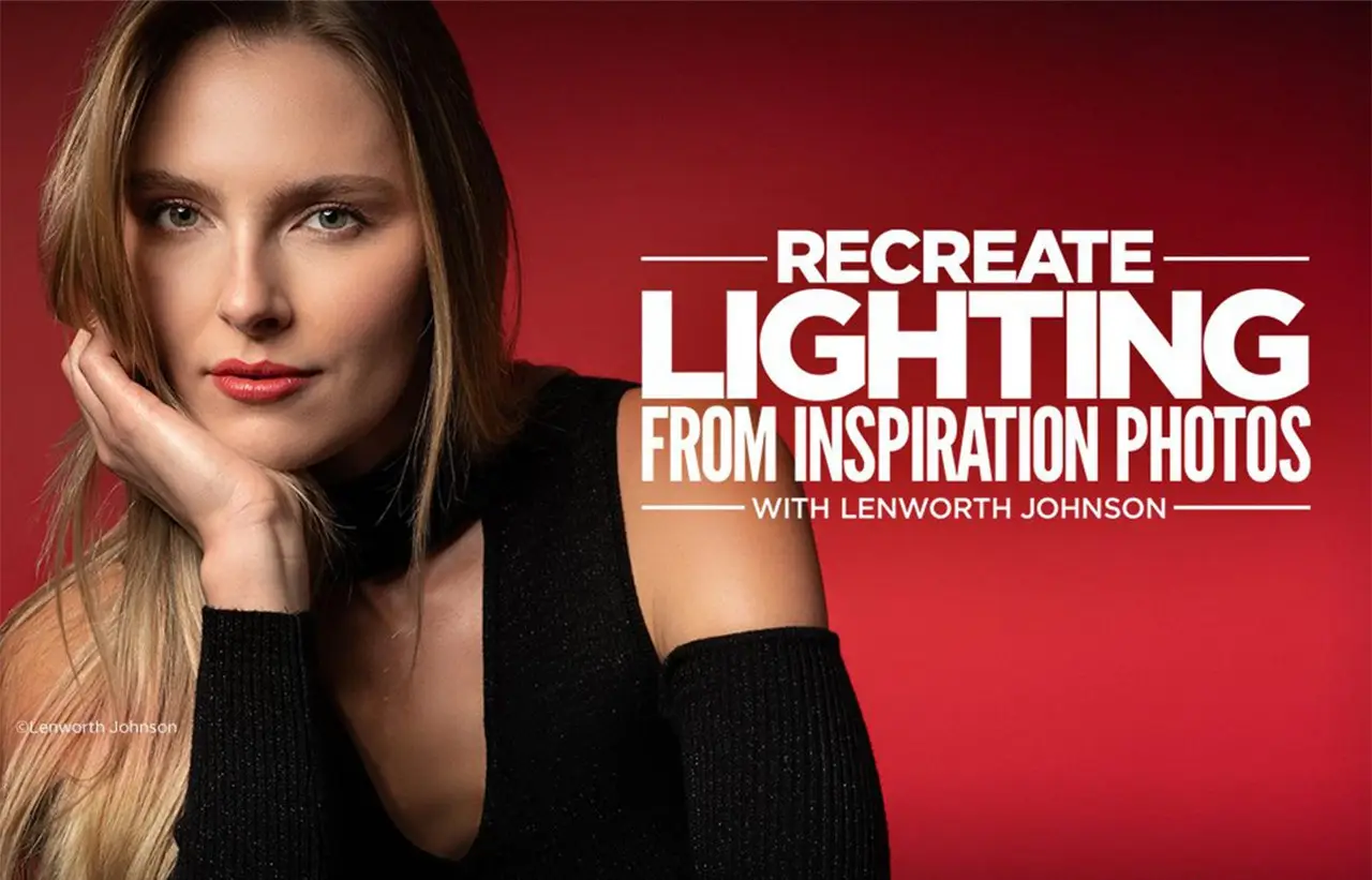 KelbyOne – Lenworth Johnson工作室人像布光教程-中英字幕-美夕摄影