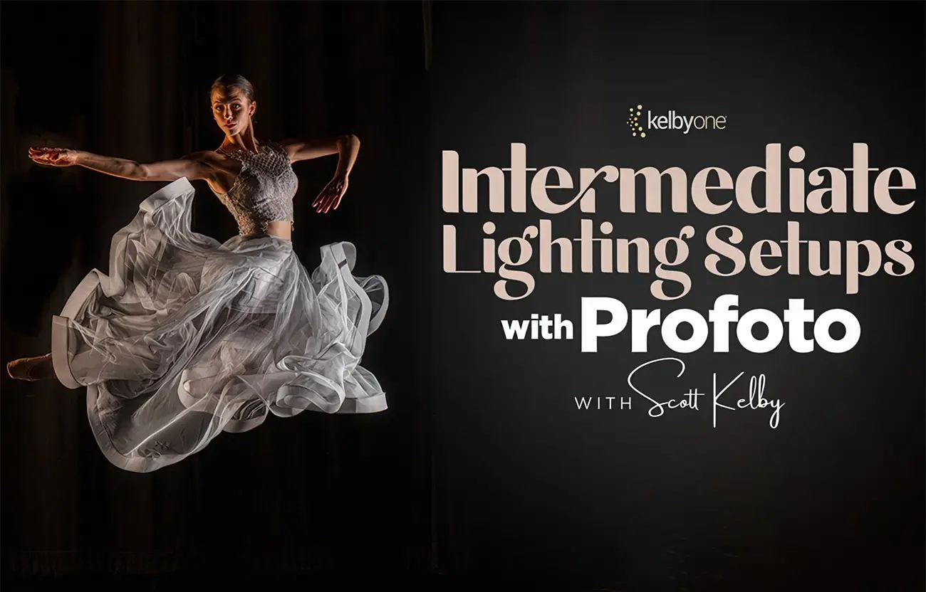 KelbyOne – Scott Kelby舞蹈人像摄影中级布光教程-中文字幕-美夕摄影