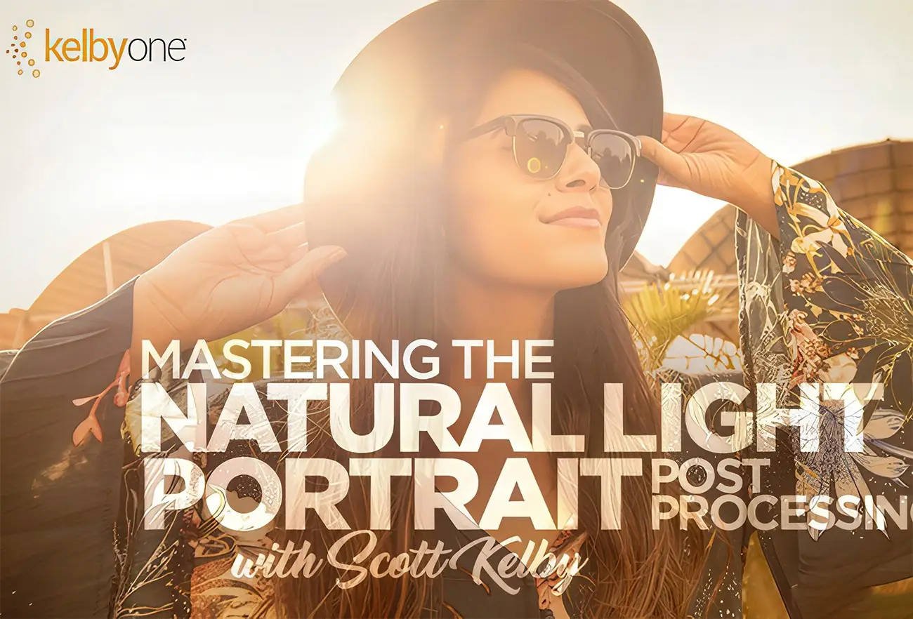 KelbyOne – Scott Kelby掌握自然光人像摄影完整教程-中文字幕-美夕摄影