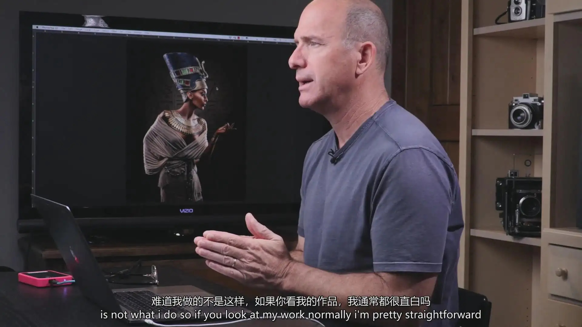 图片[2]-Joel Grimes –从开始到结束皇室人像娜芙蒂蒂摄影布光教程-中英字幕