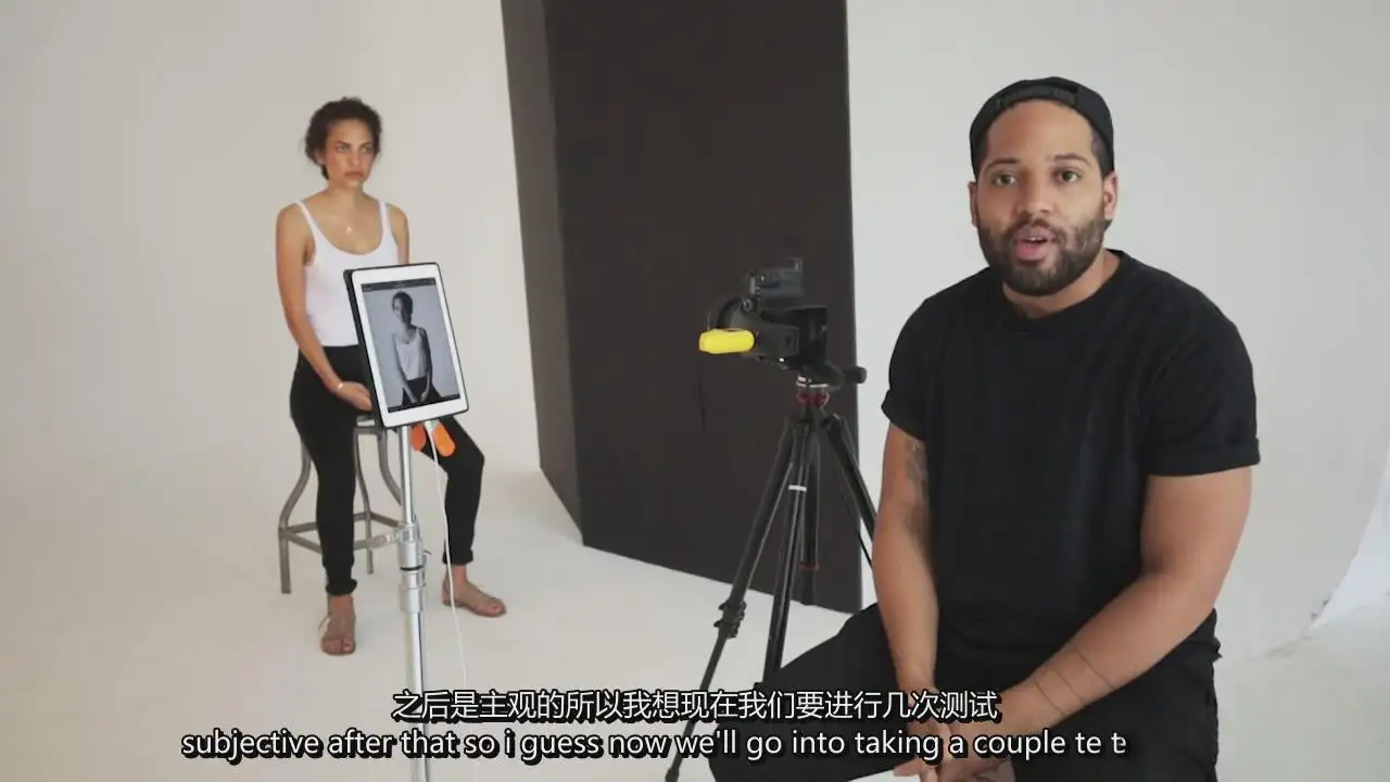 图片[2]-Justin Bridges-人像摄影布光之单灯人像布光拍摄教程-中英字幕-美夕摄影