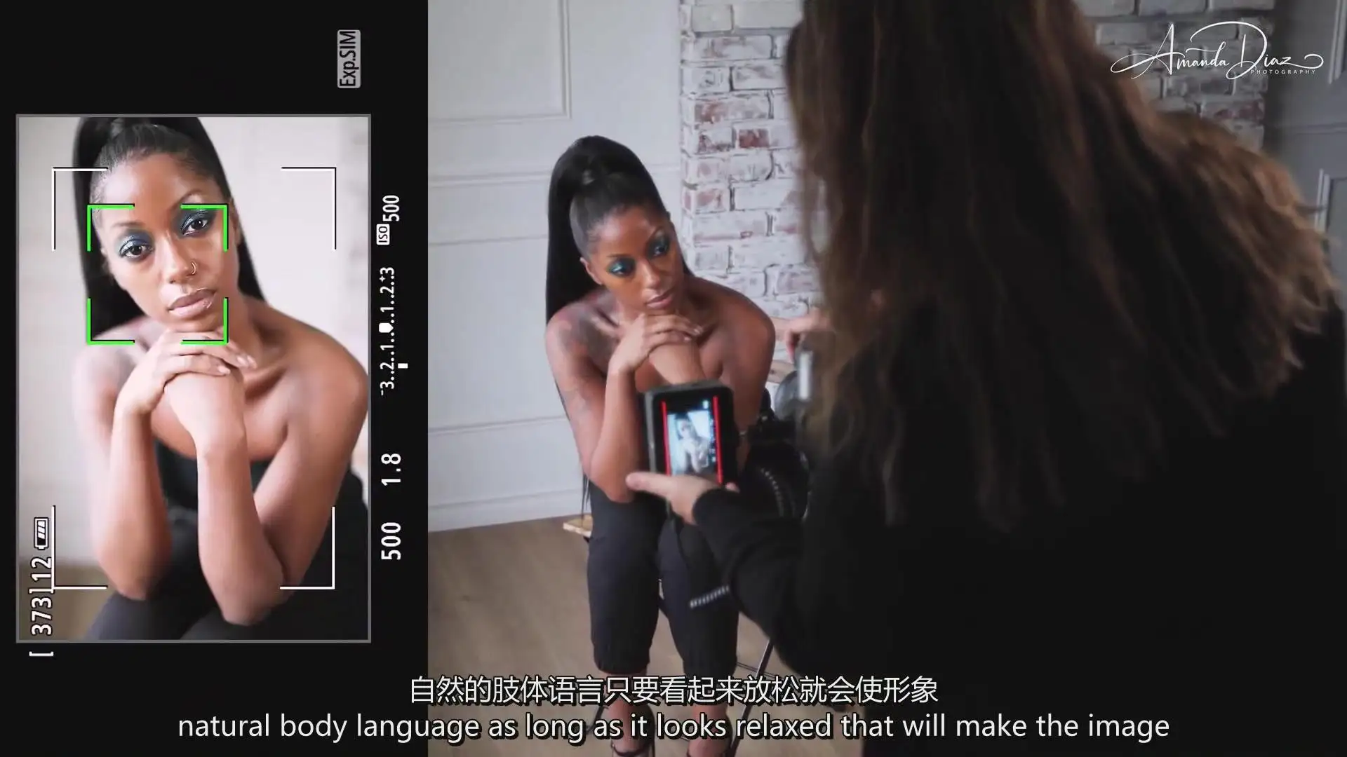图片[3]-Amanda Diaz-时尚人像摄影摆姿势大师班完整教程-独家精翻中英字幕