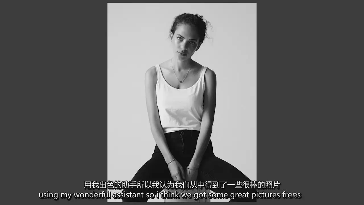 图片[3]-Justin Bridges-人像摄影布光之单灯人像布光拍摄教程-中英字幕-美夕摄影