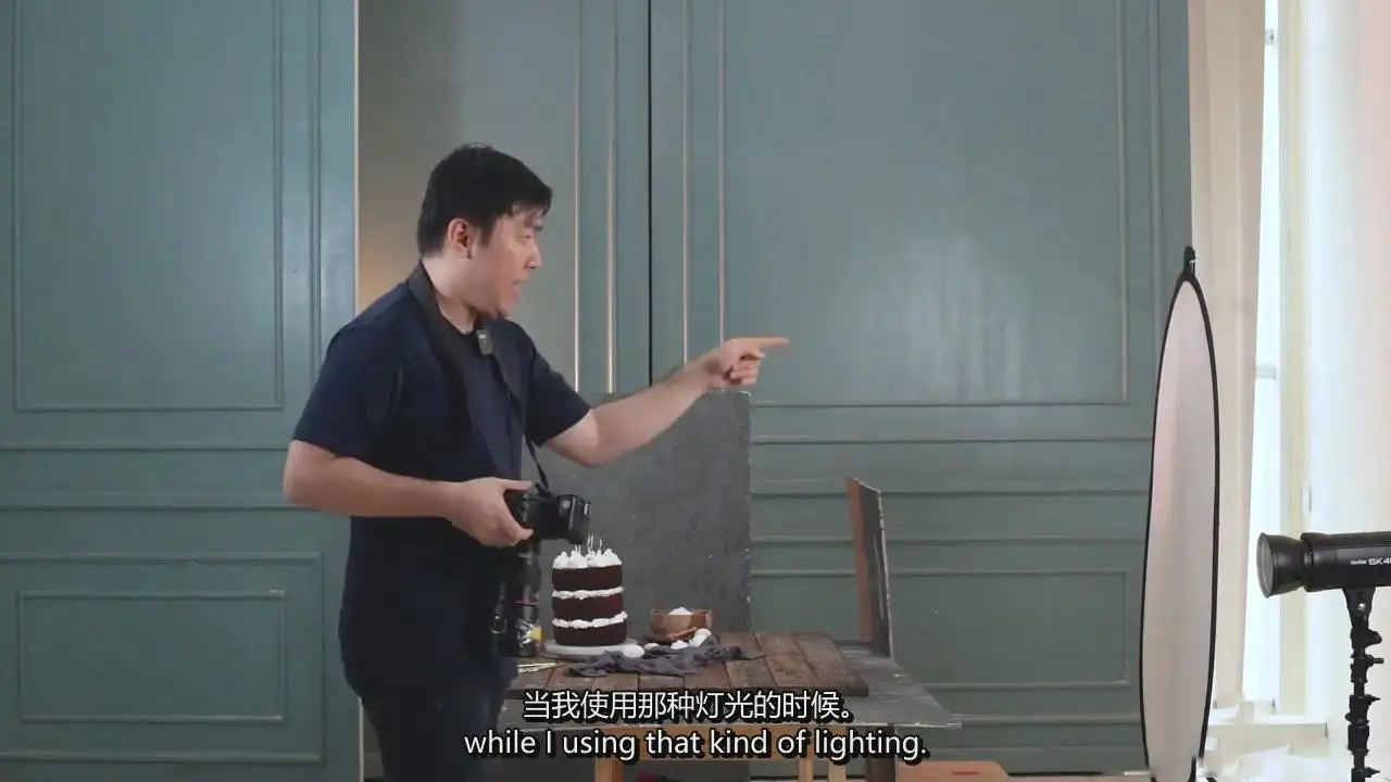 图片[3]-摄影师Berry Phann电影情绪美食摄影布光造型完整教程-中英字幕-美夕摄影