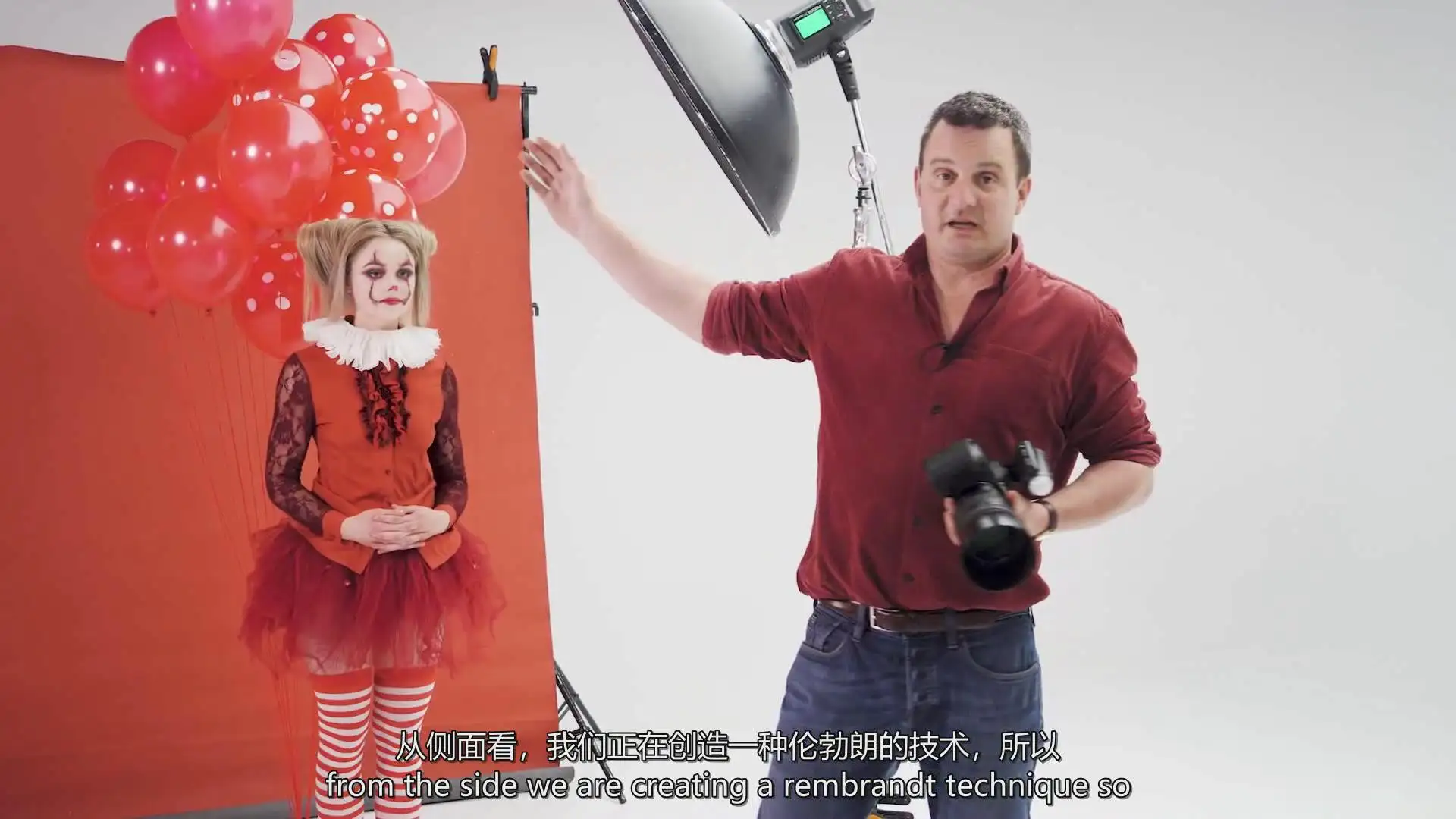 图片[3]-摄影师Richard Wood创意艺术肖像画摄影布光完整教程-中英字幕-美夕摄影