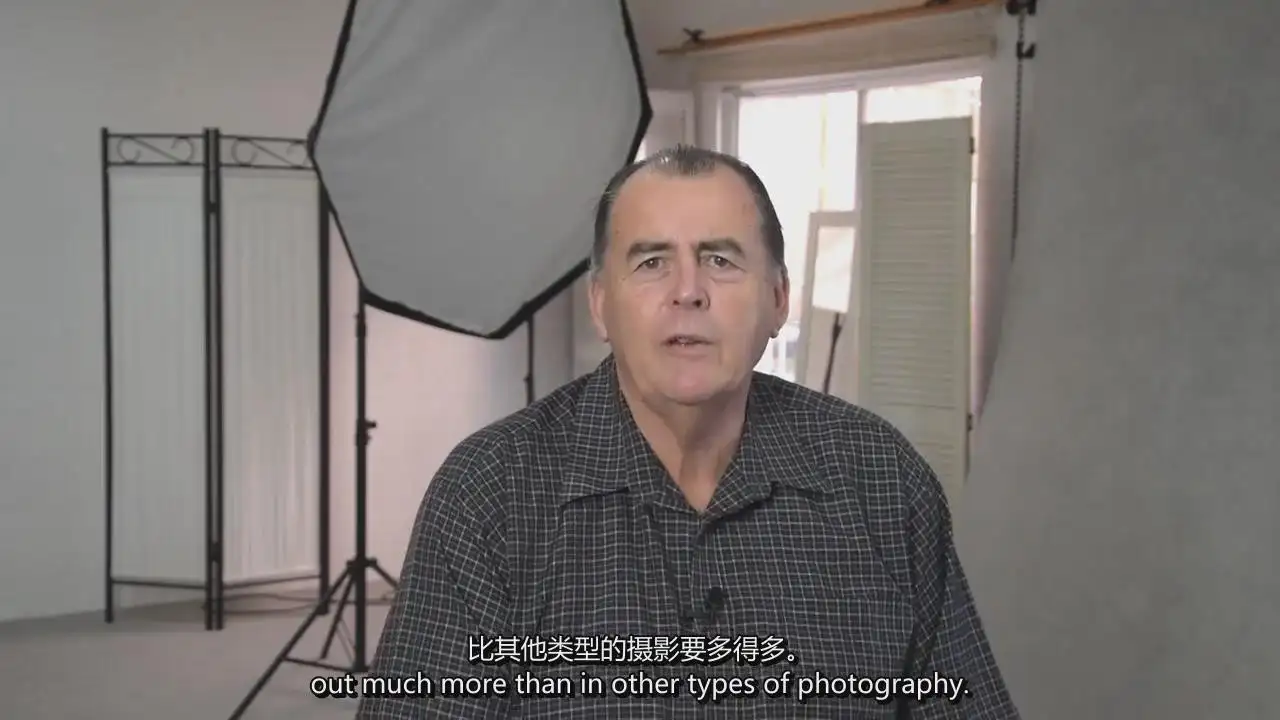 图片[3]-摄影师Warren Marshall弱光环境情绪电影人像摄影布光教程-中英字幕-美夕摄影