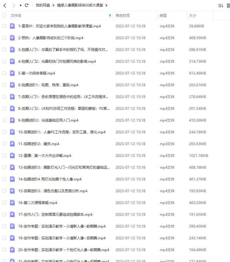 图片[3]-麻雀大人-情感人像摄影综合训练大课堂25课完整版-美夕摄影
