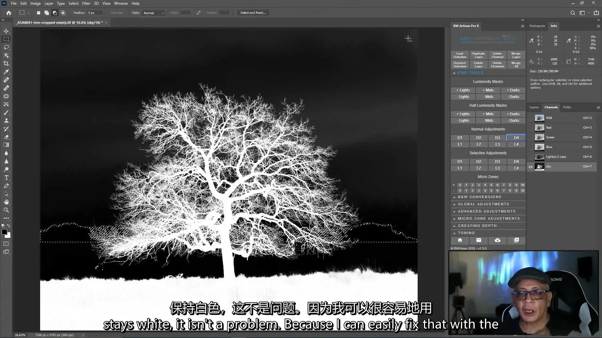图片[4]-BWVision-Joel Tjintjelaar新的高级蒙版完整工作流程-中英字幕-美夕摄影