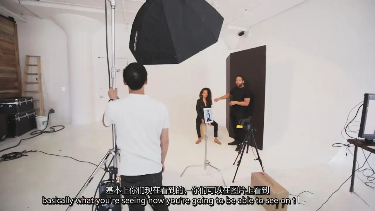 图片[4]-Justin Bridges-人像摄影布光之单灯人像布光拍摄教程-中英字幕-美夕摄影
