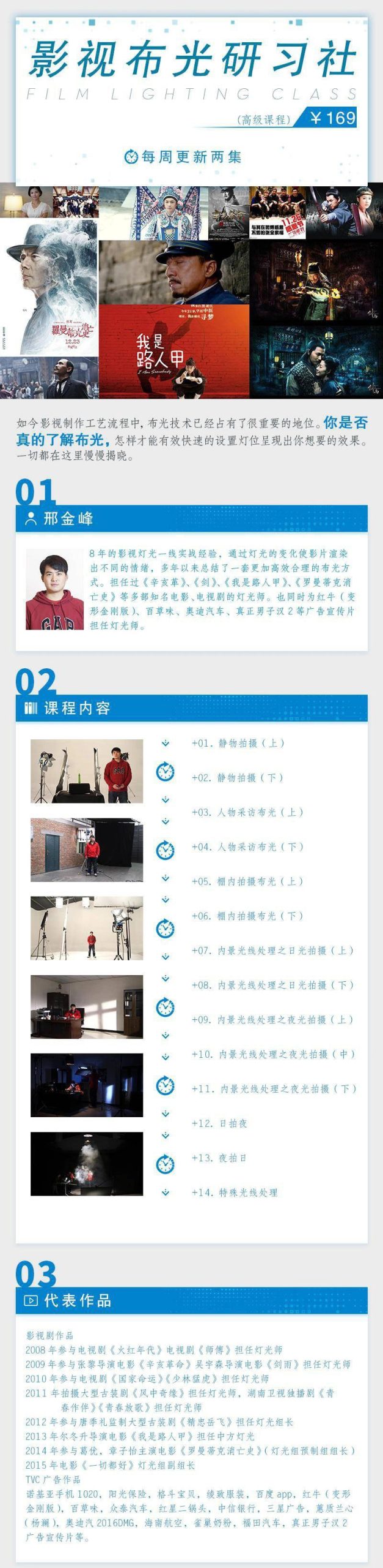 图片[4]-邢金峰影视布光研习社(初级布光+中级布光+高级布光)三套完整教程-美夕摄影