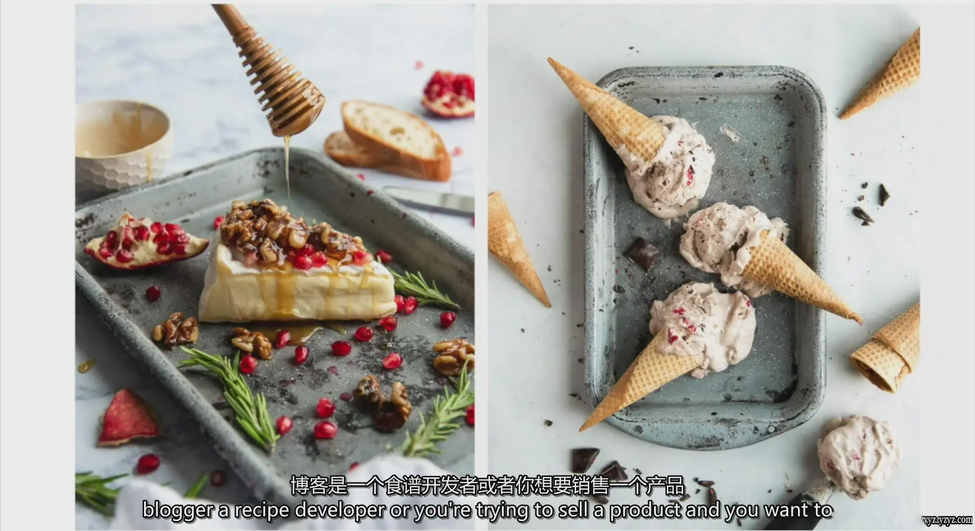 图片[5]-Tabitha Park 如何拍摄明亮通透的美食布光造型摄影教程-中英字幕-美夕摄影