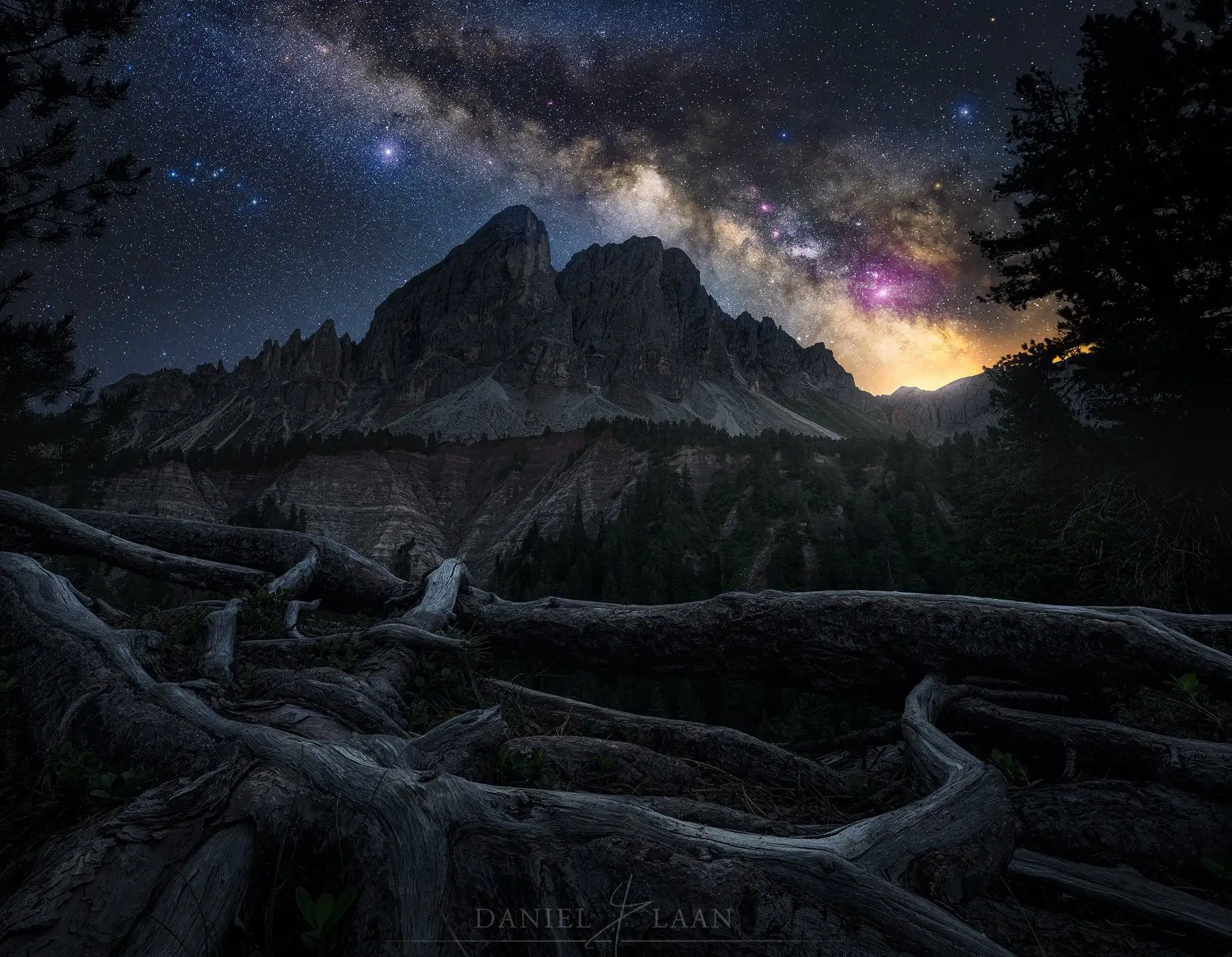 图片[5]-Daniel Laan 天文银河夜景风光摄影后期修图三案例教程-中英字幕