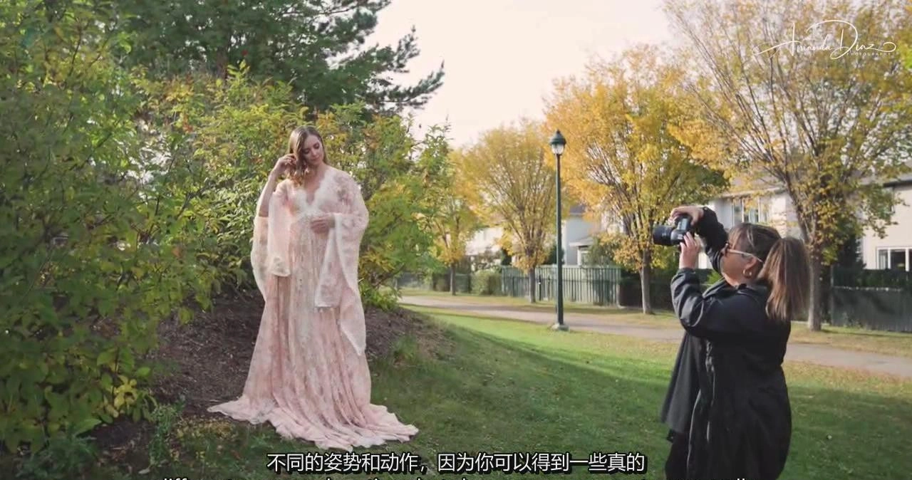 图片[5]-Amanda Diaz-柔和复古浪漫人像摄影及后期大师班教程-中英字幕