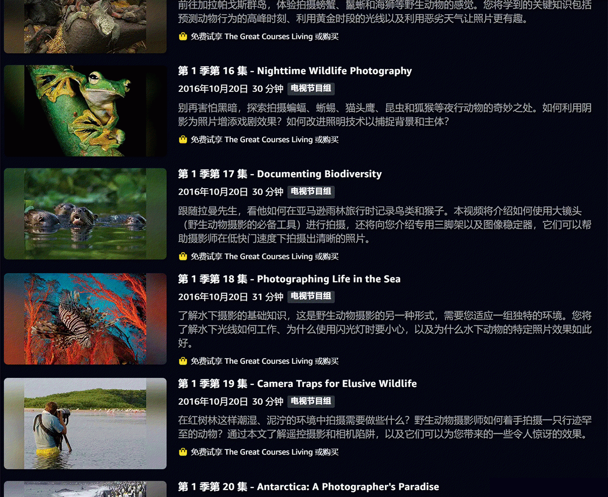 图片[5]-Michael Melford-国家地理风光野生动物摄影完整教程-中英字幕-美夕摄影