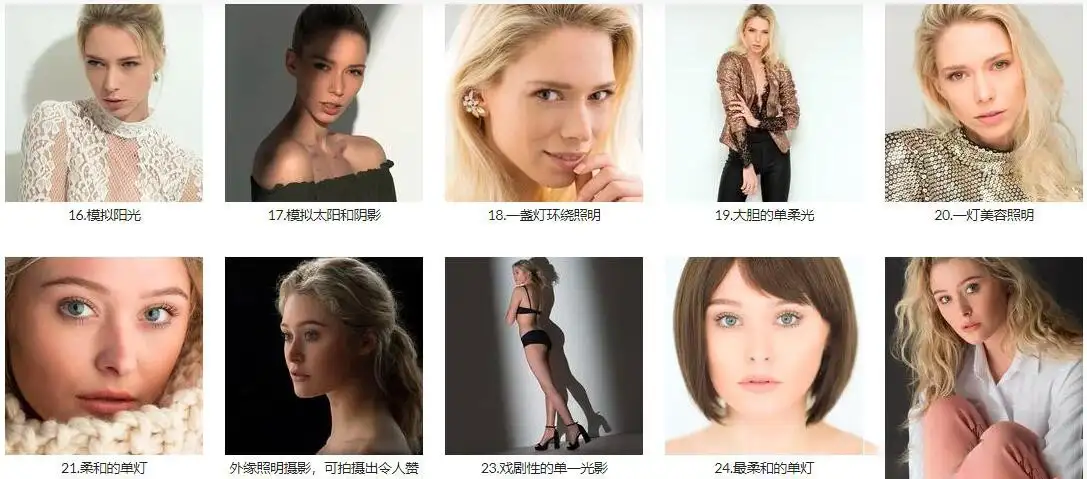 图片[5]-卡尔·泰勒Karl Taylor设备理论棚拍肖像布光63课完整版-中文字幕-美夕摄影