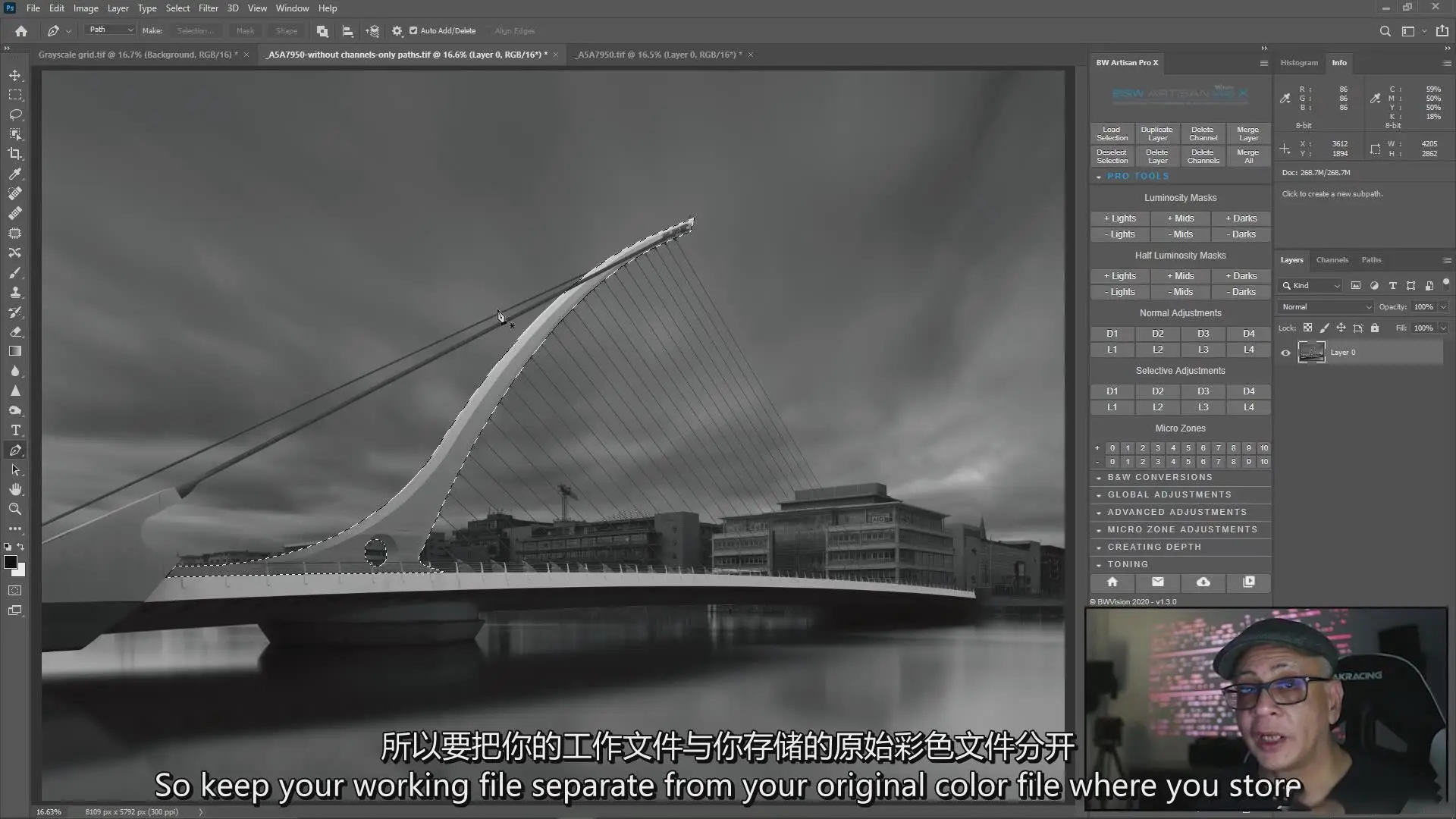图片[6]-BWVision-Joel Tjintjelaar新的高级蒙版完整工作流程-中英字幕-美夕摄影