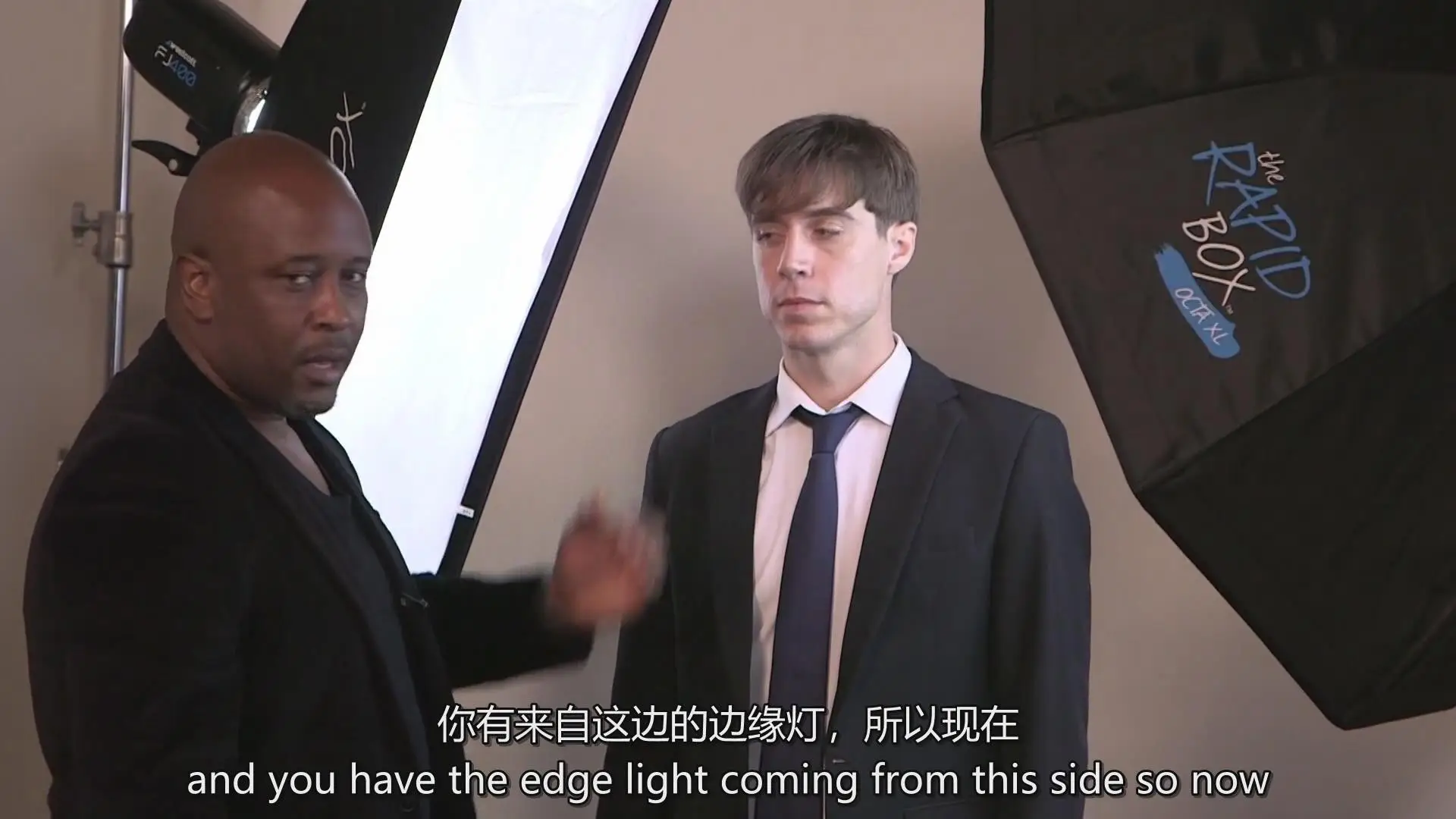 图片[6]-KelbyOne – Lenworth Johnson工作室人像布光教程-中英字幕