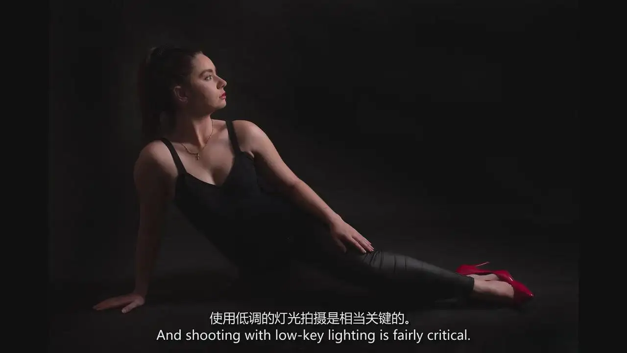 图片[6]-摄影师Warren Marshall弱光环境情绪电影人像摄影布光教程-中英字幕-美夕摄影