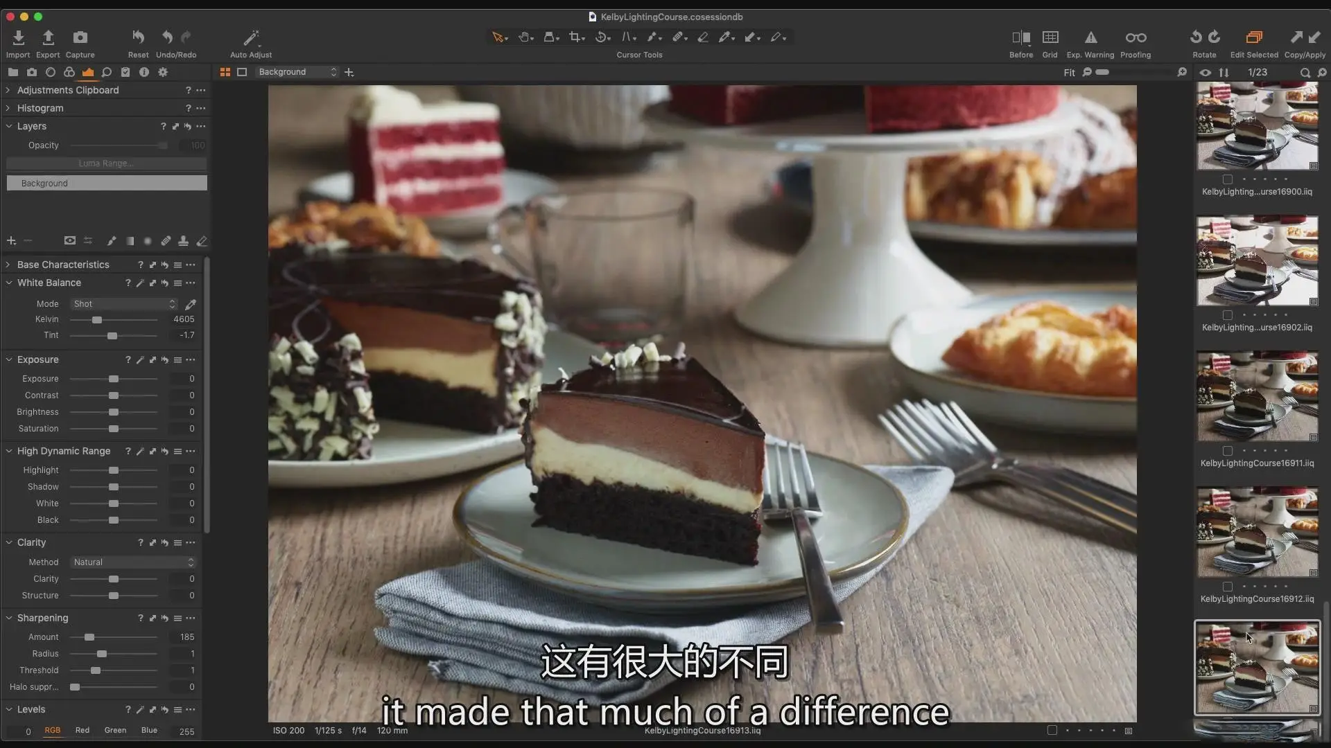 图片[6]-KelbyOne - AaronVan美食摄影食品摄影布光完整教程-中英字幕