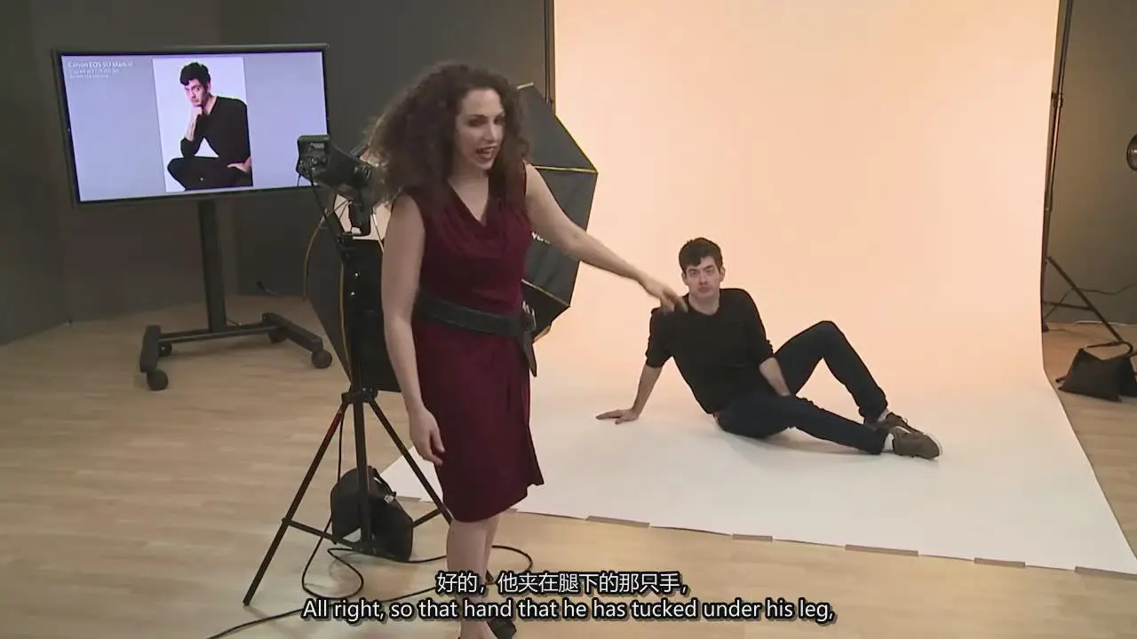 图片[7]-摄影师 Lindsay Adler 掌握男性各种摆姿势完整指南教程-中英字幕